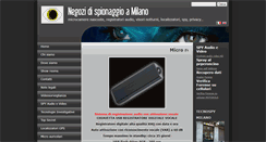 Desktop Screenshot of negozispy.com